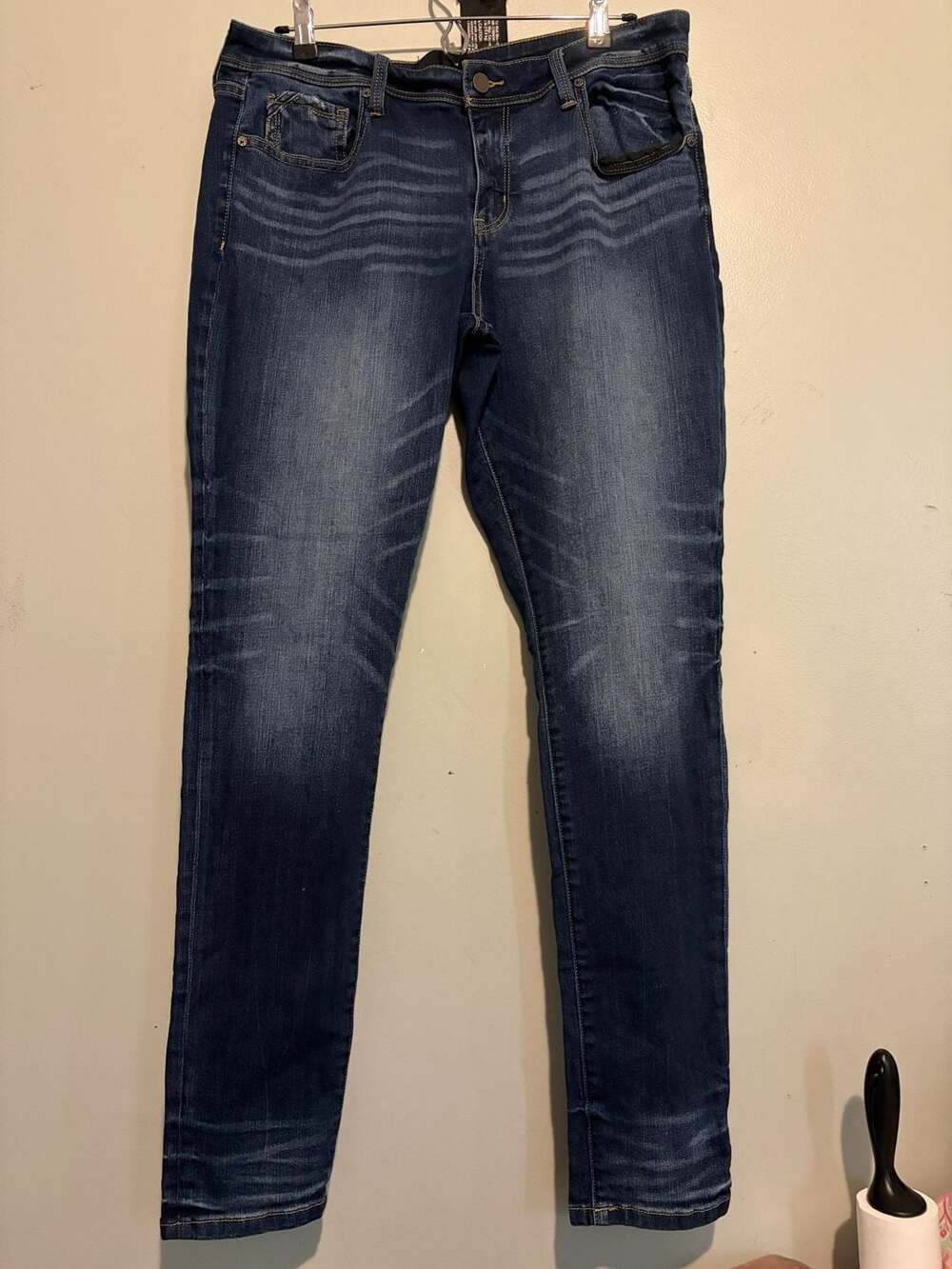 Buckle Black Fit No. 53 Skinny Jeans 32x32 Dark Wash Denim